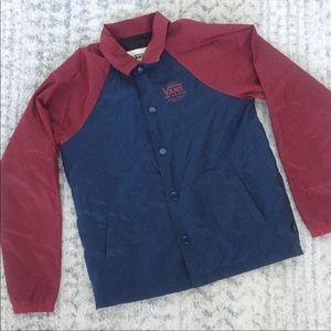 Windbreaker style vans jacket